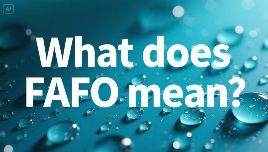 What Does FAFO Mean? What Does FAFO Mean?