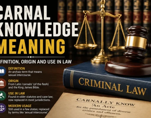 Carnal Knowledge Meaning: Complete Guide to Legal Definition, Origin, Historical Use & Modern Criminal Law Explained Carnal Knowledge Meaning