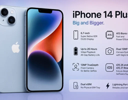 iPhone 14 Plus in 2026: Used Prices, iOS 27 Support, Battery Life, Features, Pros and Cons, and Is It Still Worth Buying? iPhone 14 Plus