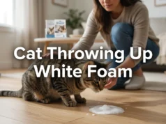 Cat Throwing Up White Foam: A Complete Guide to What It Means, Common Causes, Warning Signs to Watch, Safe Next Steps, and When to Call a Vet Cat Throwing Up White Foam
