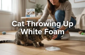 Cat Throwing Up White Foam: A Complete Guide to What It Means, Common Causes, Warning Signs to Watch, Safe Next Steps, and When to Call a Vet Cat Throwing Up White Foam