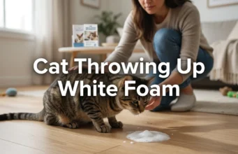 Cat Throwing Up White Foam: A Complete Guide to What It Means, Common Causes, Warning Signs to Watch, Safe Next Steps, and When to Call a Vet Cat Throwing Up White Foam