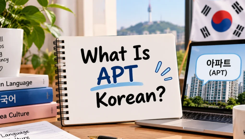 What Is APT Korean